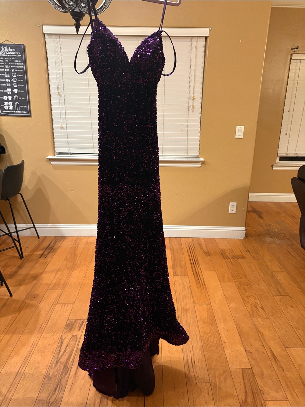 Sherri Hill Dress Purple Size 00